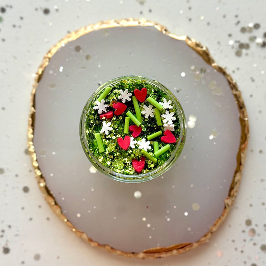 Two Sizes, Too Small Glitter Gel