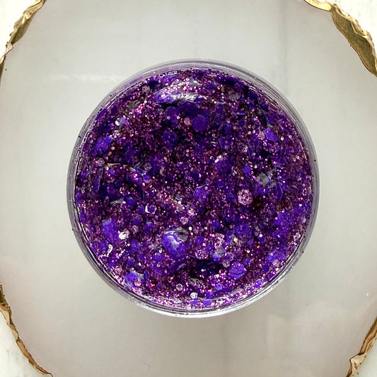 Grape Crush Glitter Gel