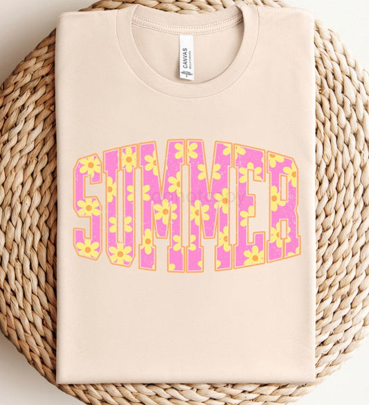 Summer Floral - MTO Shirt