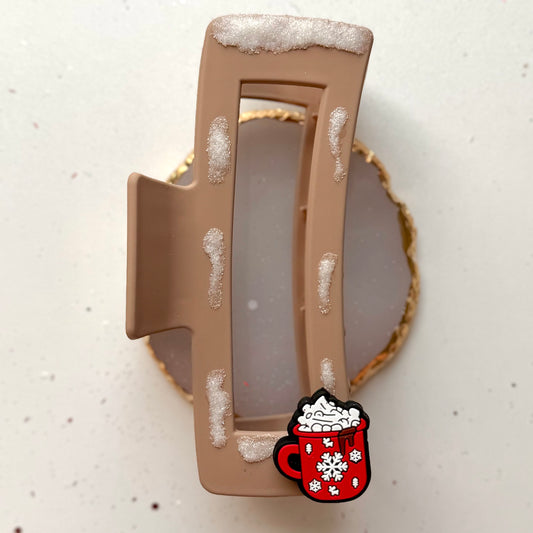 Hot Chocolate Claw Clip