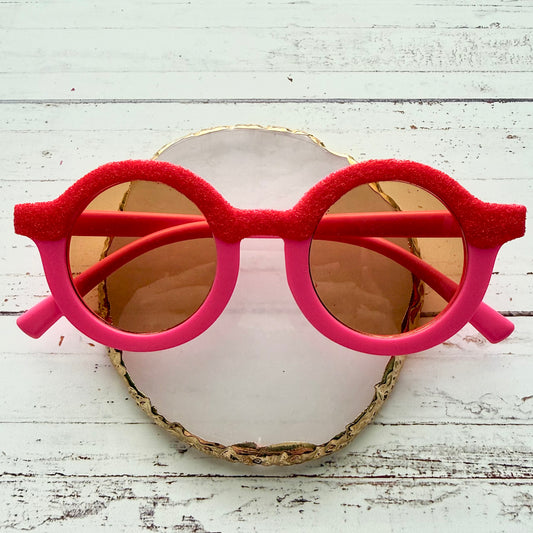Split Red Hot Sunnies