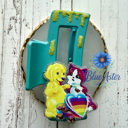 Neon Pets Claw Clip