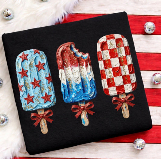 Patriotic Popsicles - MTO Shirt