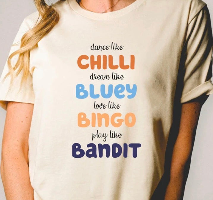 Blue Dog Family - MTO Shirt