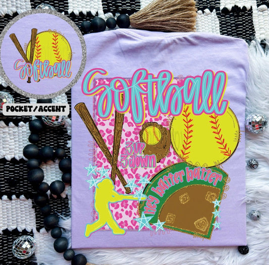 Softball Front and Back Set - MTO Shirt