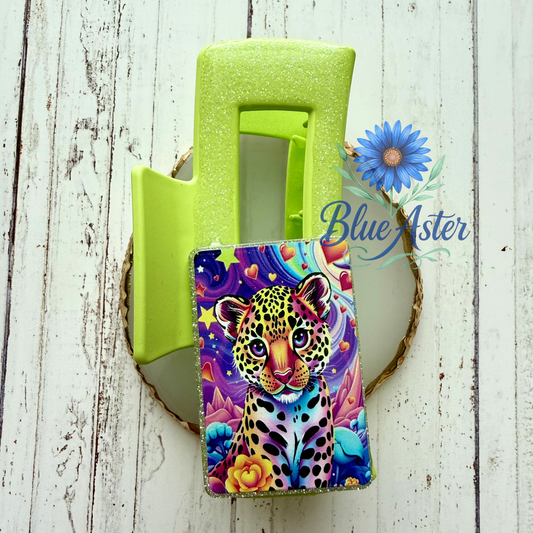 Lisa Leopard Claw Clip