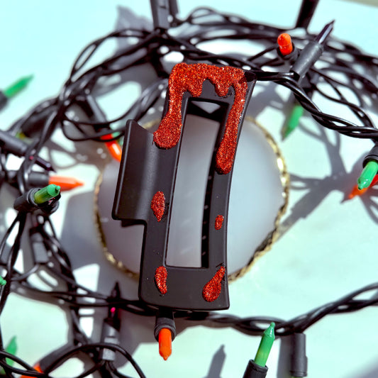 Blood Drip Claw Clip