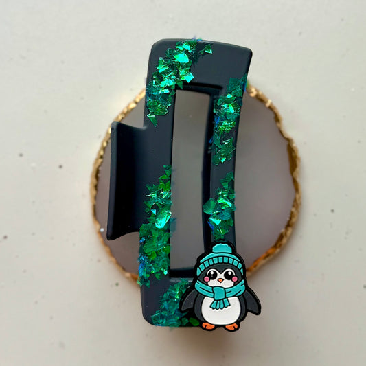 Penguin Claw Clip