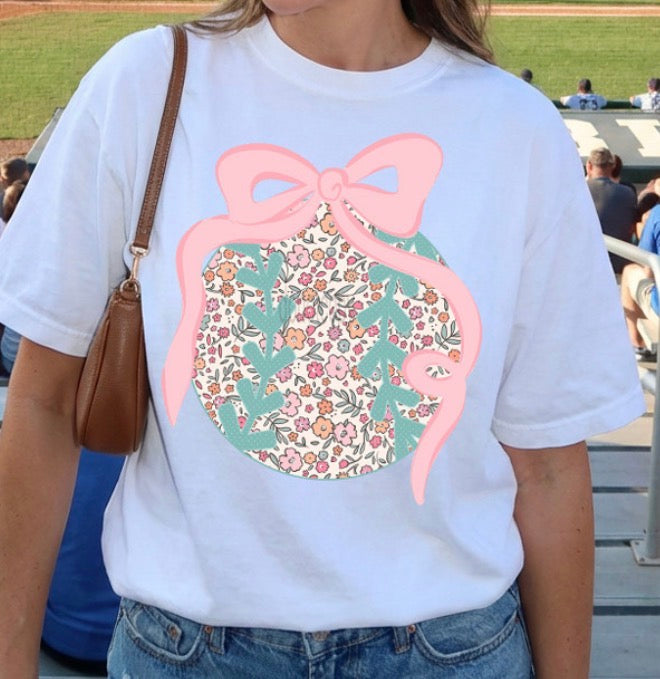 Floral Baseball - MTO Shirt