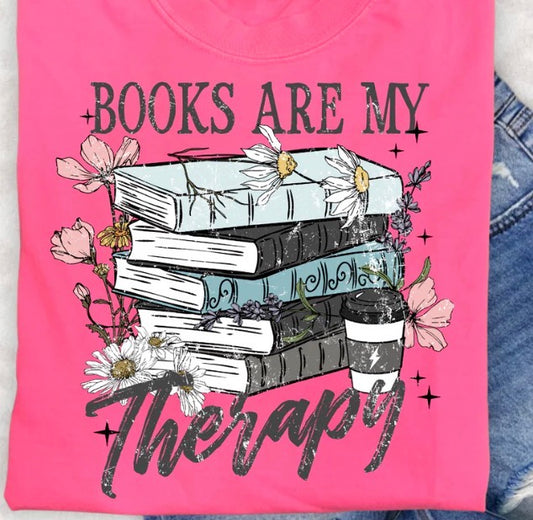 Book Therapy - MTO Shirt