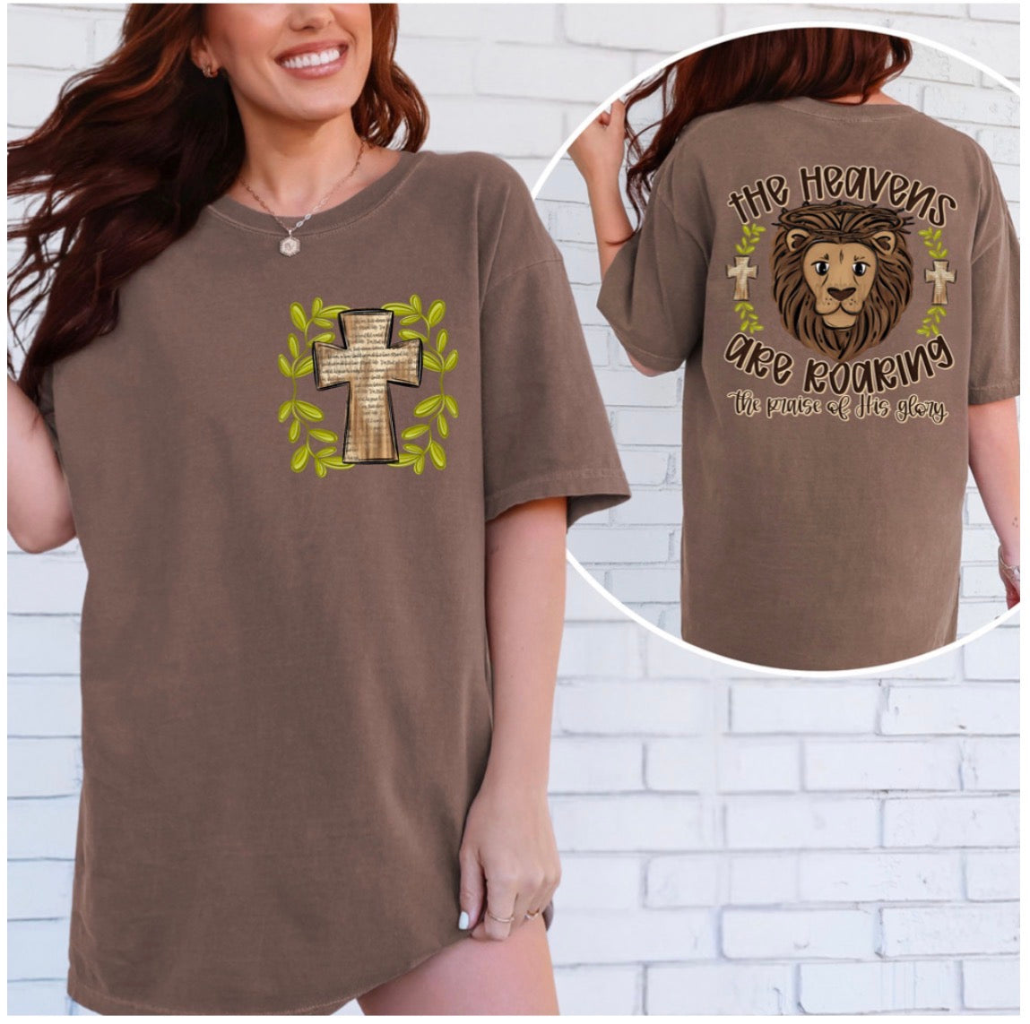 Heavens Are Roaring Pocket and Back - MTO Shirt