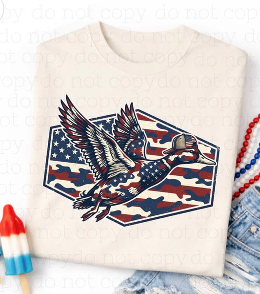 Camo Duck - MTO Shirt