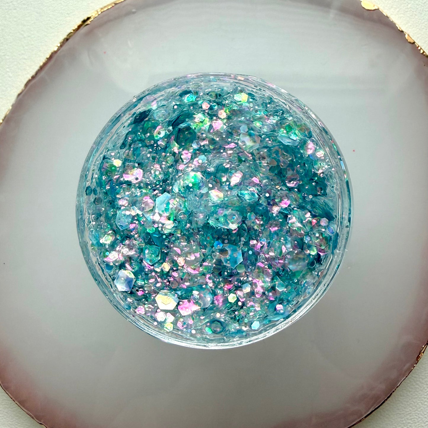 Cotton Candy Princess Glitter Gel