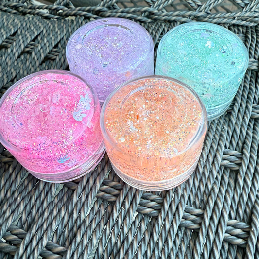 Pastel Glitter Gels - Ready to Ship