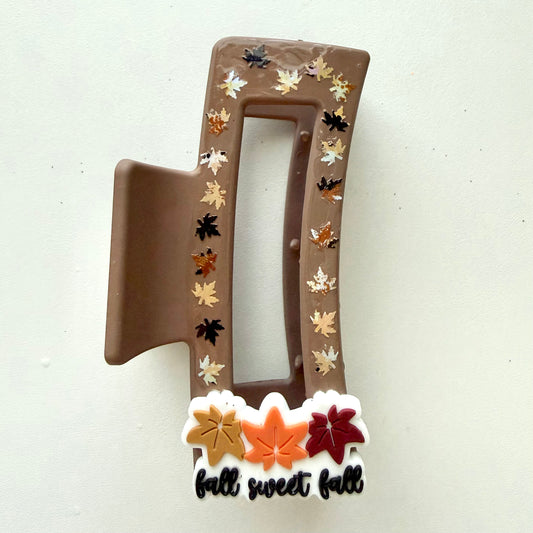 Falling Leaves Claw Clip