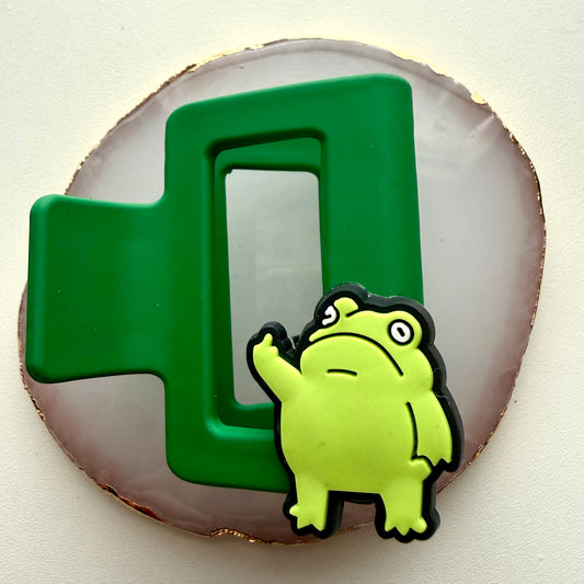 Snarky Frog Claw Clip