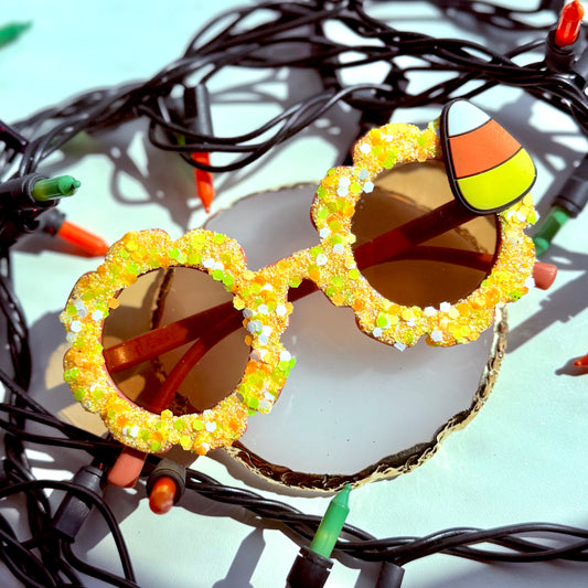 Deep Orange Candy Corn Sunnies