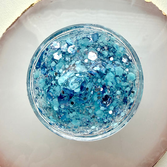 Deep Blue Sea Glitter Gel