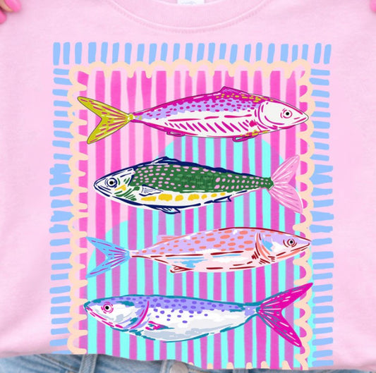 Preppy Fishes - MTO Shirt