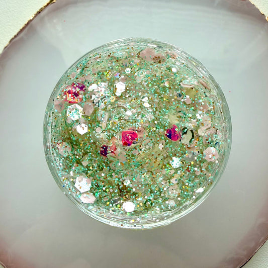 Meadow of Hearts Glitter Gel