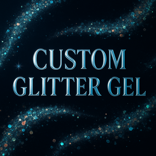 Custom Glitter Gel
